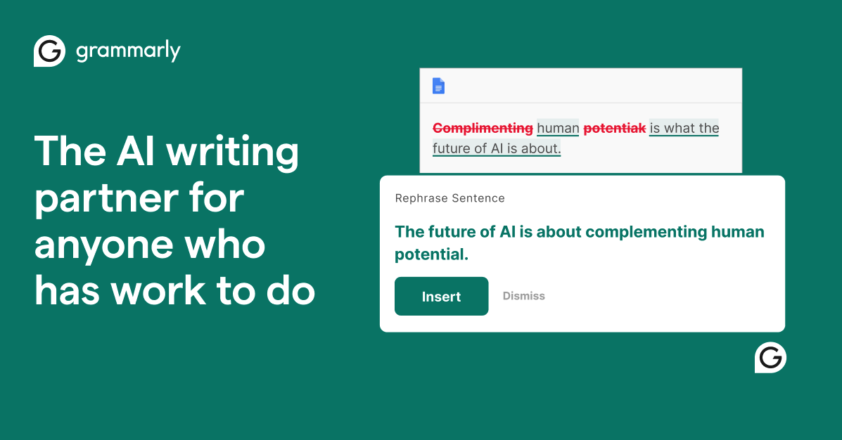 Grammarly 스크린샷 1