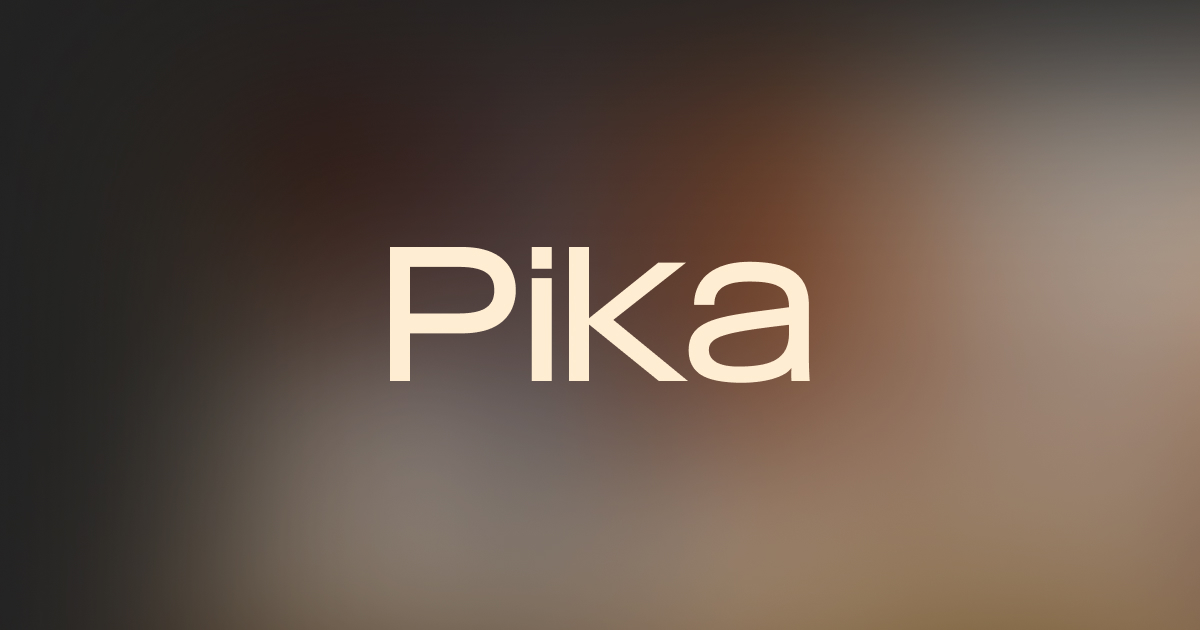 Pika 스크린샷 1